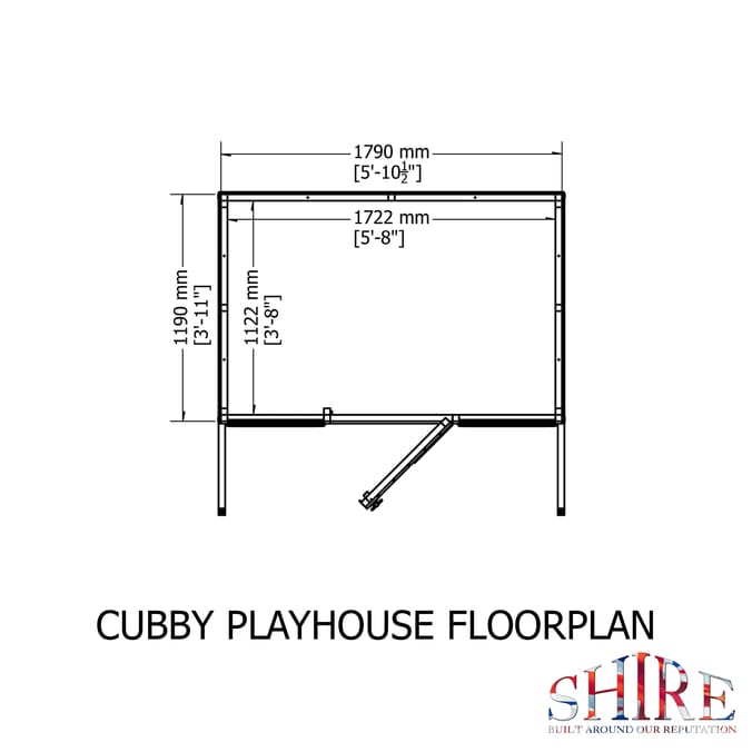 Shire Cubby Playhouse