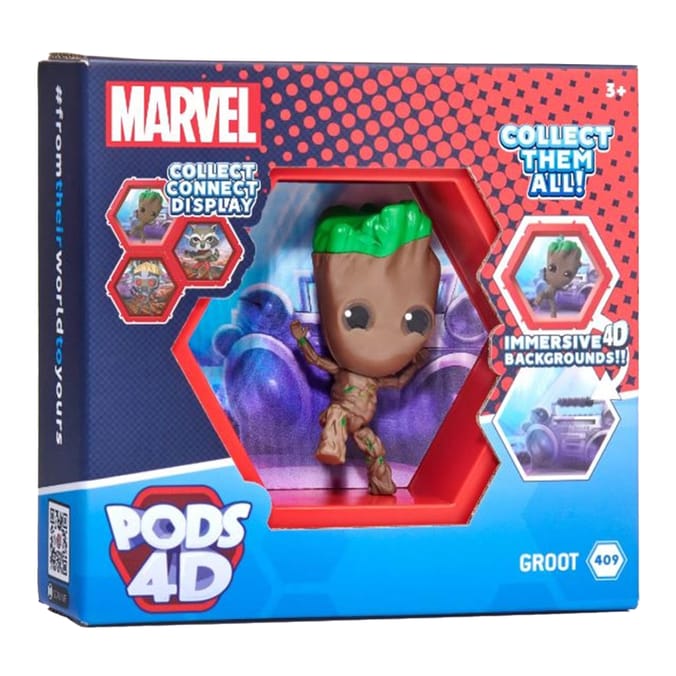 Marvel Groot 4D Pods
