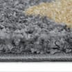 Essentials Chevron Shaggy Rug - Grey