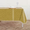 Festive Feeling Wipe Clean Table Cloth - Gold