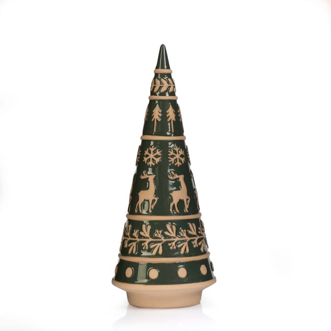 Winter Charm Ceramic Tree Decoration
