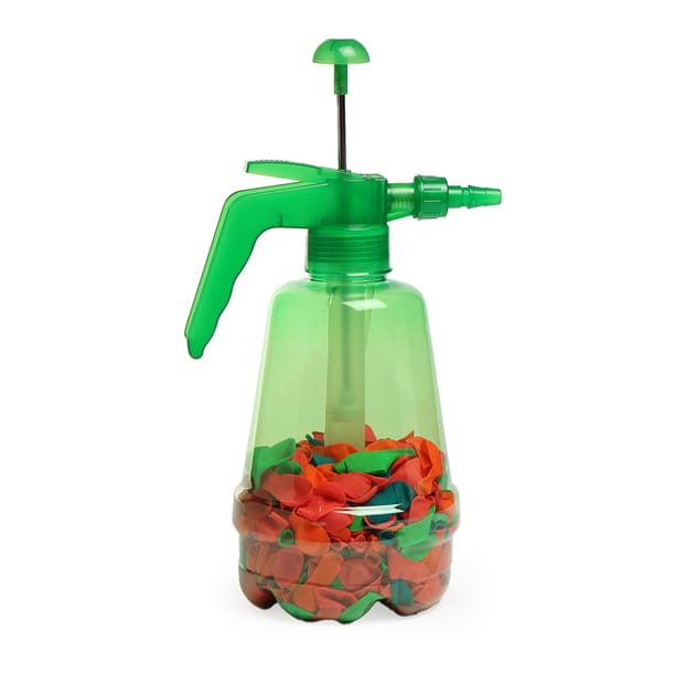 Water Balloon Pump with 500 Balloons Home Bargains
