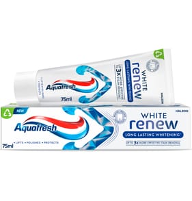Aquafresh White Renew Long Lasting Whitening Toothpaste 75ml