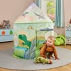 Liberty House Toys Kids Dinosaur Play Tent and Play Mat Set