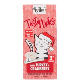 Martha's Tasty Licks 105g - Turkey & Cranberry