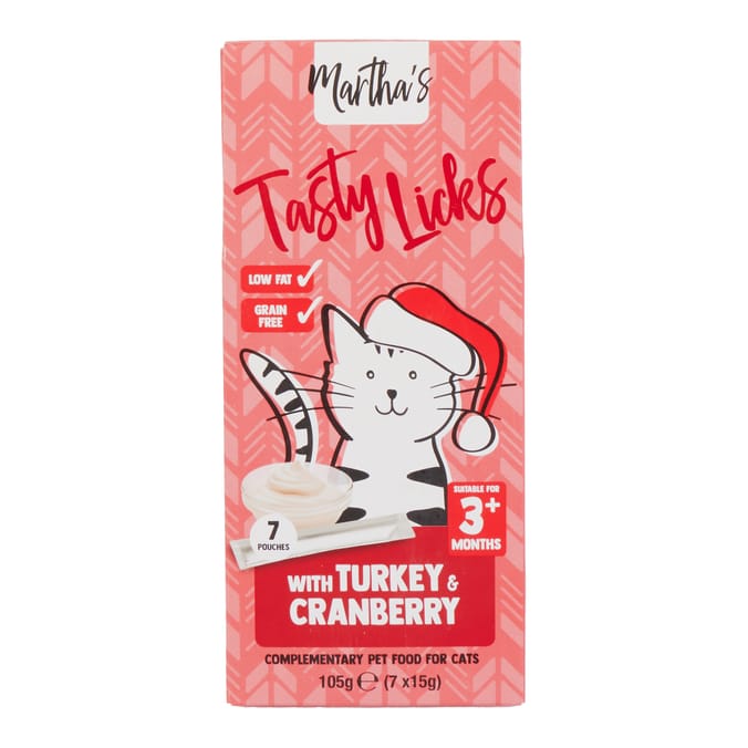 Martha's Tasty Licks 105g - Turkey & Cranberry
