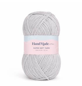 Hand Made With Love Super Soft Yarn - Grey