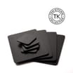Tom Kitchin Black Placemats & Coasters 4 Pack
