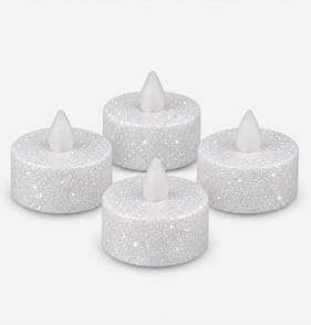 Winter Charm LED Tealights - White
