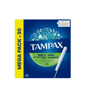 Tampax Super Tampons With Applicator 30 Pack x8