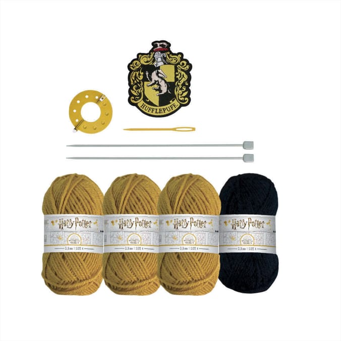 Harry Potter Hufflepuff Bobble Hat Kit