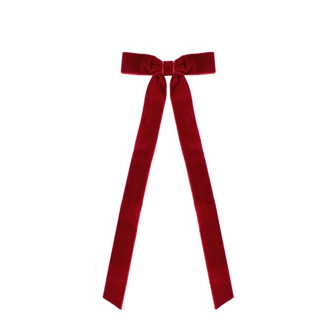 Festive Feeling Christmas Long Tail Bows 6 Pack
