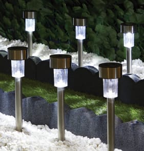 Firefly Standard Post Stakes Solar Lights 12 Pack