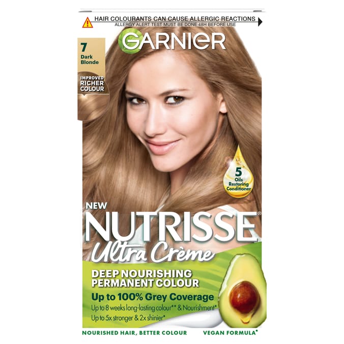 Garnier Nutrisse Ultra Crème Hair Dye - 7 Dark Blonde