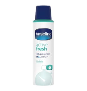 Vaseline Active Fresh Anti-perspirant Deodorant Aerosol 150ml