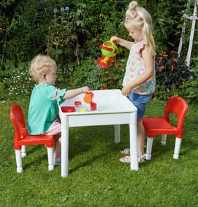 Liberty House Toys Kids 6-In-1 Multipurpose Activity Table