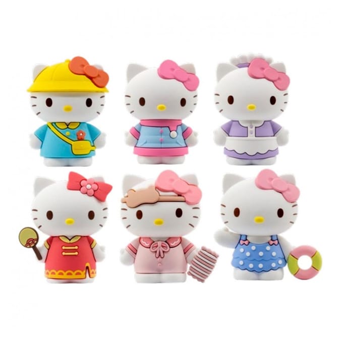 YuMe Hello Kitty Dress Up Diary 7cm Figurine