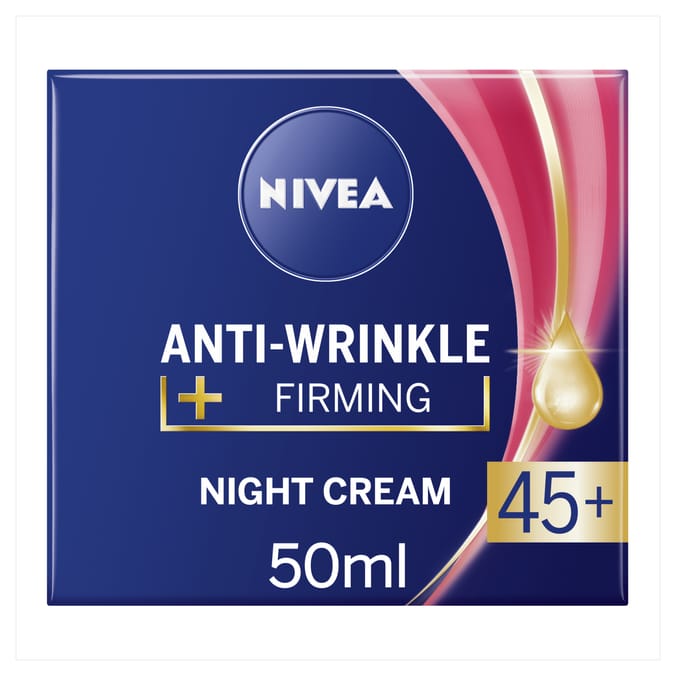 Nivea Anti-Wrinkle Firming Night Cream 45+ 50ml