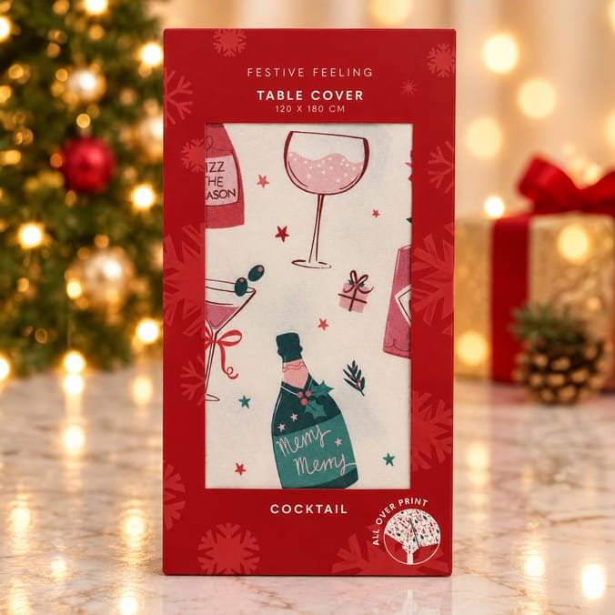 Festive Feeling Table Cover 120x180cm - Cocktail   