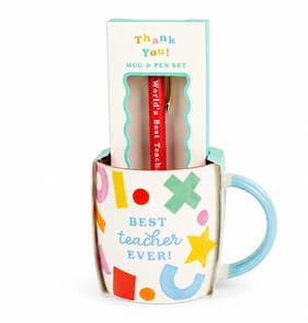 Thank You Teacher Mug & Pen Set