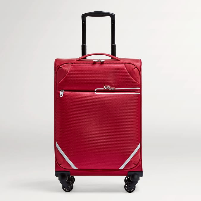 Salisburys Light Luggage Ultra Lightweight Suitcase - Red