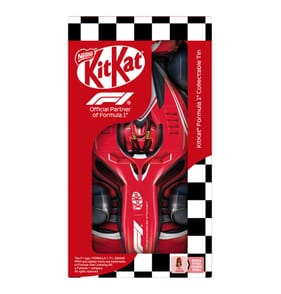 KitKat F1 Milk Chocolate Collectable Tin Car 132g