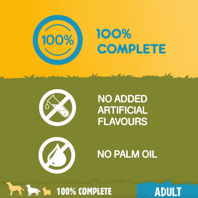 Pedigree Dry Complete Adult Dog Food with Chicken & Vegetables 3kg