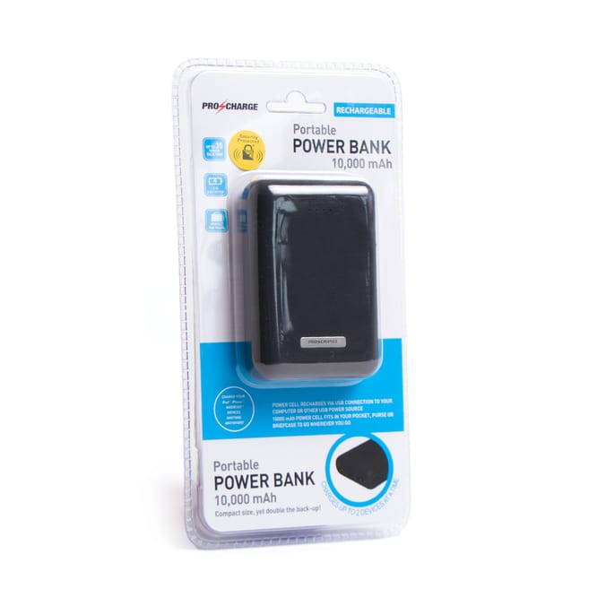 Pro Charge Portable Power Bank 10,000MAh