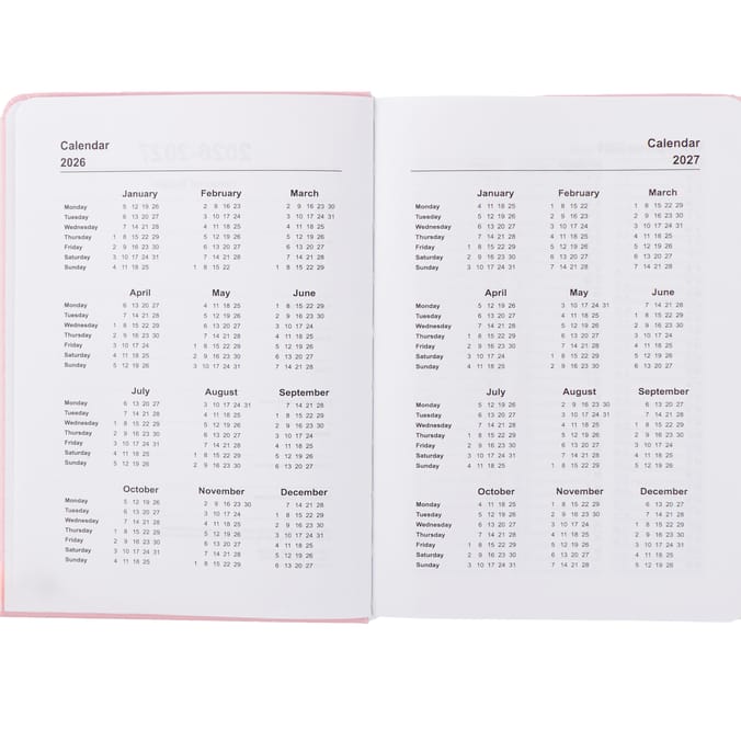 Academic Diary 2026-2027