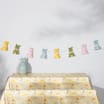 Hoppy Easter Novelty Felt Bunny Bunting