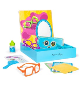 Melissa & Doug Blue’s Clues & You! Time for Glasses Eye Doctor Play Set