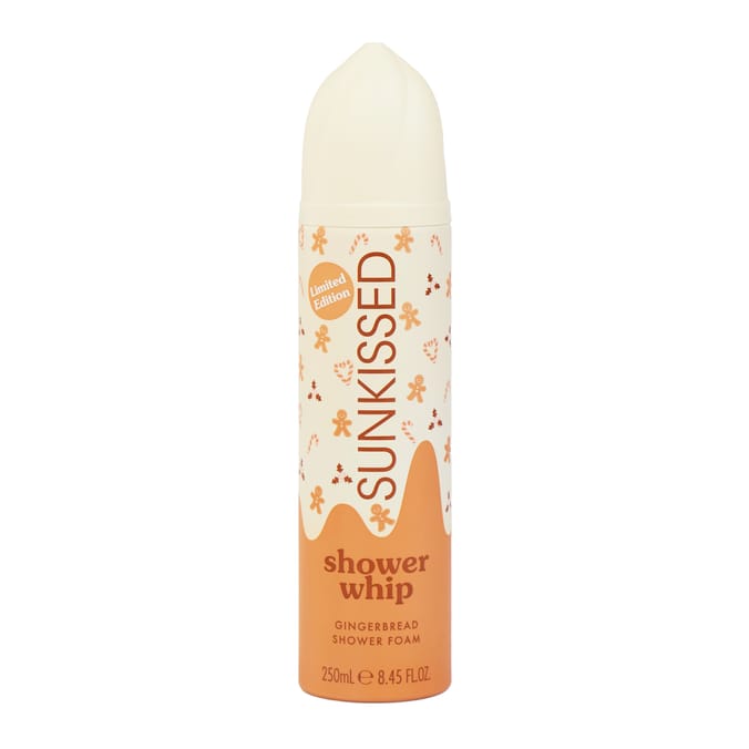 Sunkissed Shower Whip 250ml - Gingerbread