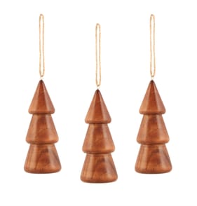Winter Luxe Christmas Tree Decoration 3 Pack