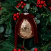 Festive Feeling Alpine Woods Glitter Bauble