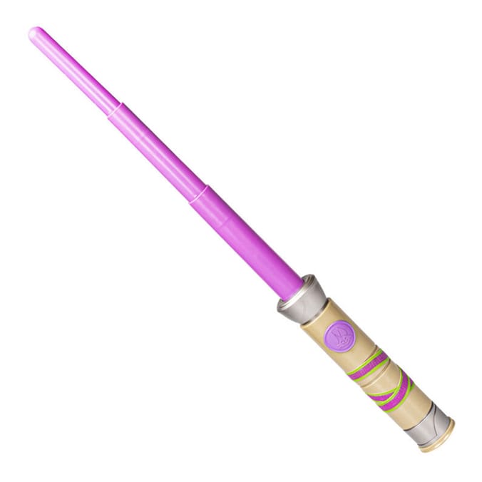Star Wars Young Jedi Adventures Lys Solay Purple Extendable Lightsaber