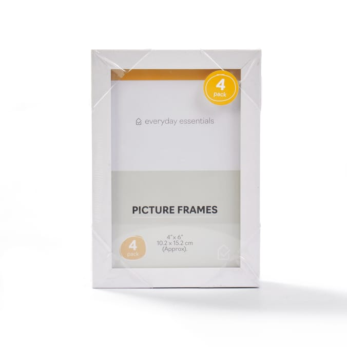 Everyday Essentials Picture Frames 4 Pack