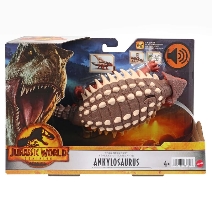 Jurassic World Dominion Wild Roar - Ankylosaurus