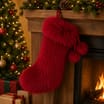 Festive Feeling Faux Fur Stocking