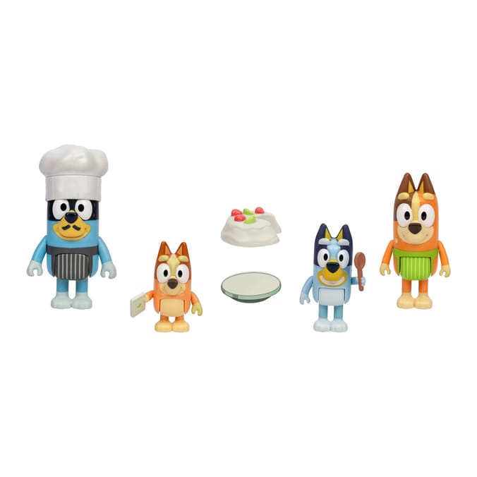 Bluey Pavlova Figure Set 4 Piece