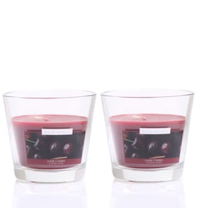 Wickford & Co. Scented Candle 5oz - Dark Cherry x2