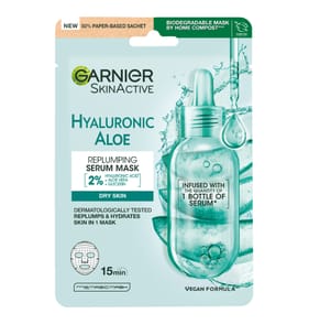 Garnier Hyaluronic Aloe Moisture Plump Serum Sheet Mask