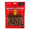 I Love My Pet Medium Sausages Meaty Beef Dog Treats 400g  