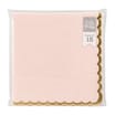 Let's Party Scalloped Napkins 15 Pack