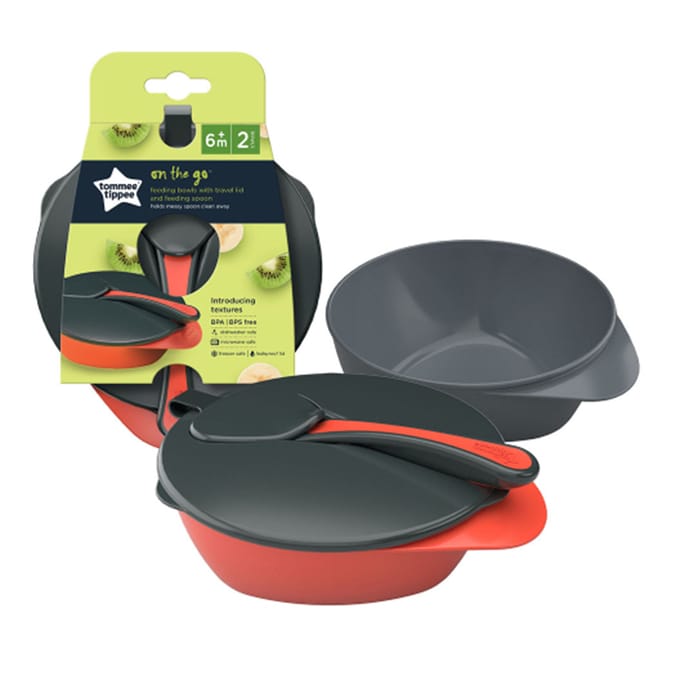 Tommee Tippee On The Go Baby Feeding Bowls
