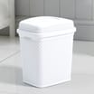Bathroom Diamond Bin - White