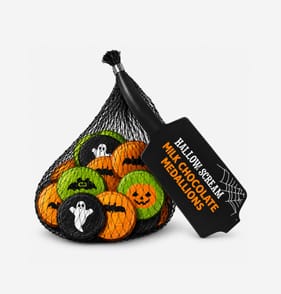 Hallow Scream Milk Chocolate Medallions 64g