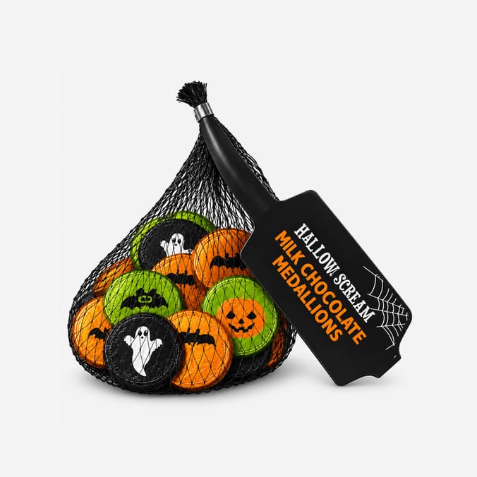 Hallow Scream Milk Chocolate Medallions 64g