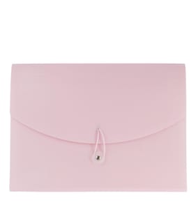 Organise Yourself A4 Expanding File - Pink
