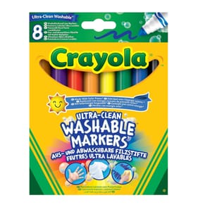 Crayola Ultra-Clean Washable Markers 8 Pack