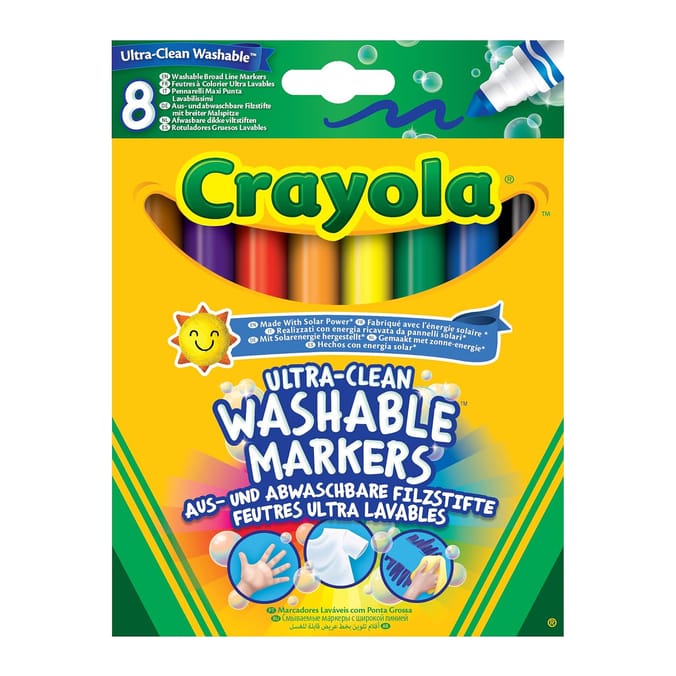 Crayola Ultra-Clean Washable Markers 8 Pack